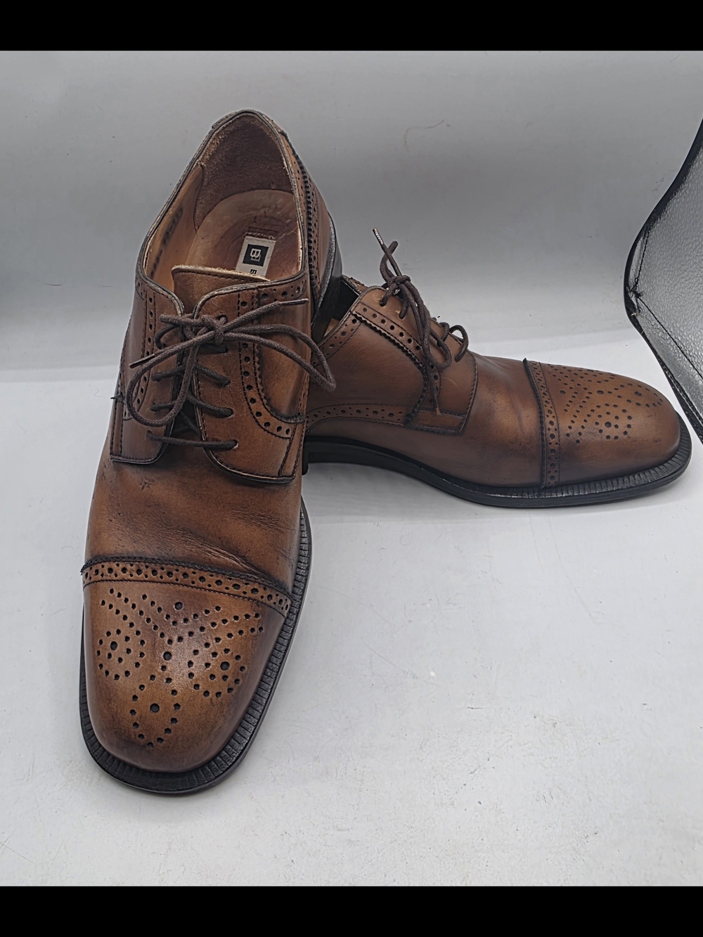 Vero Cuoio Bachrach Made In Italy Men's Dress Shoes Size 11.5